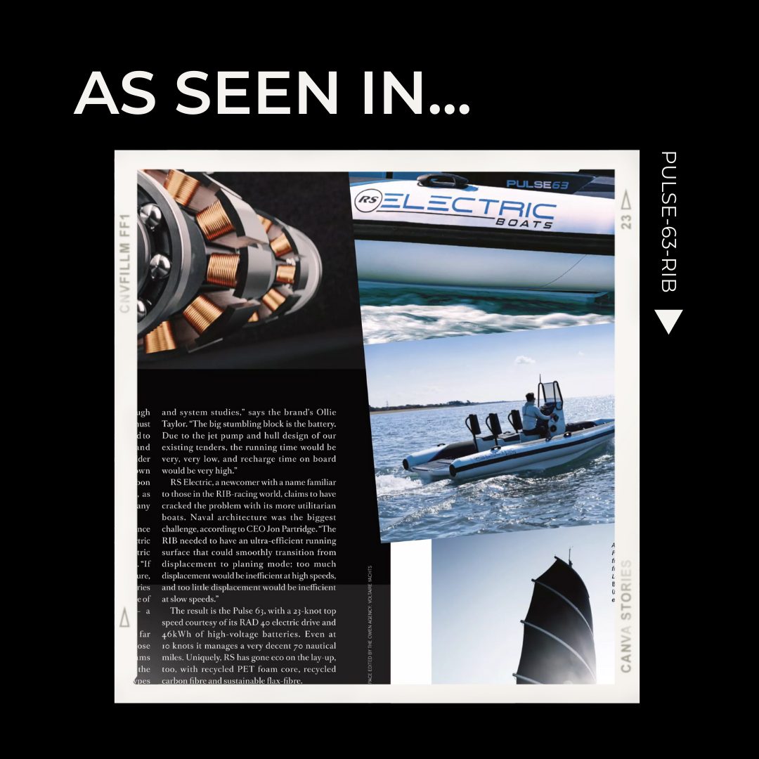 Press Coverage - Boat International - Pulse 63 - RS Electric Boats