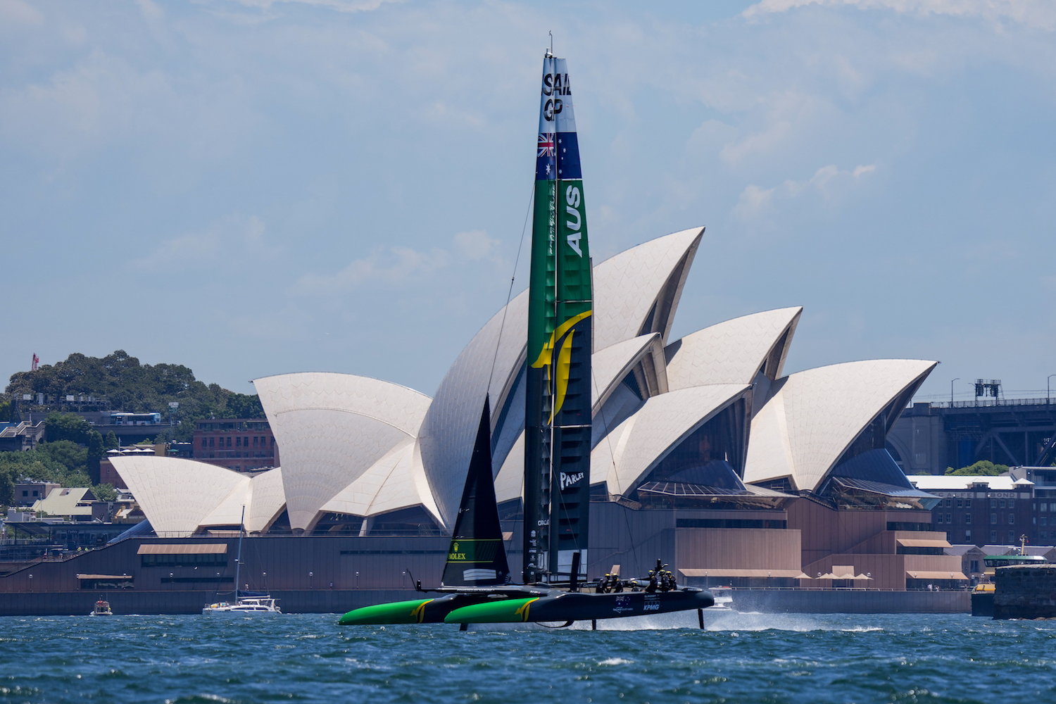 Sydney - SailGP Partners with RS Electric Boats
