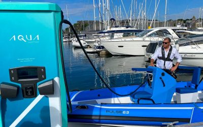 Aqua superPower Creates Virtual Electric Boat Charging Network at boot Düsseldorf